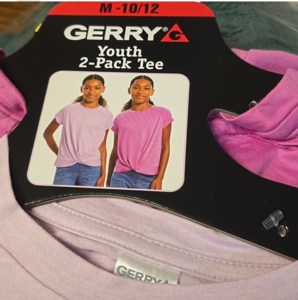 Gerry Youth Knot Front Tee, Nwt 2pc Set - Picture 3 of 3